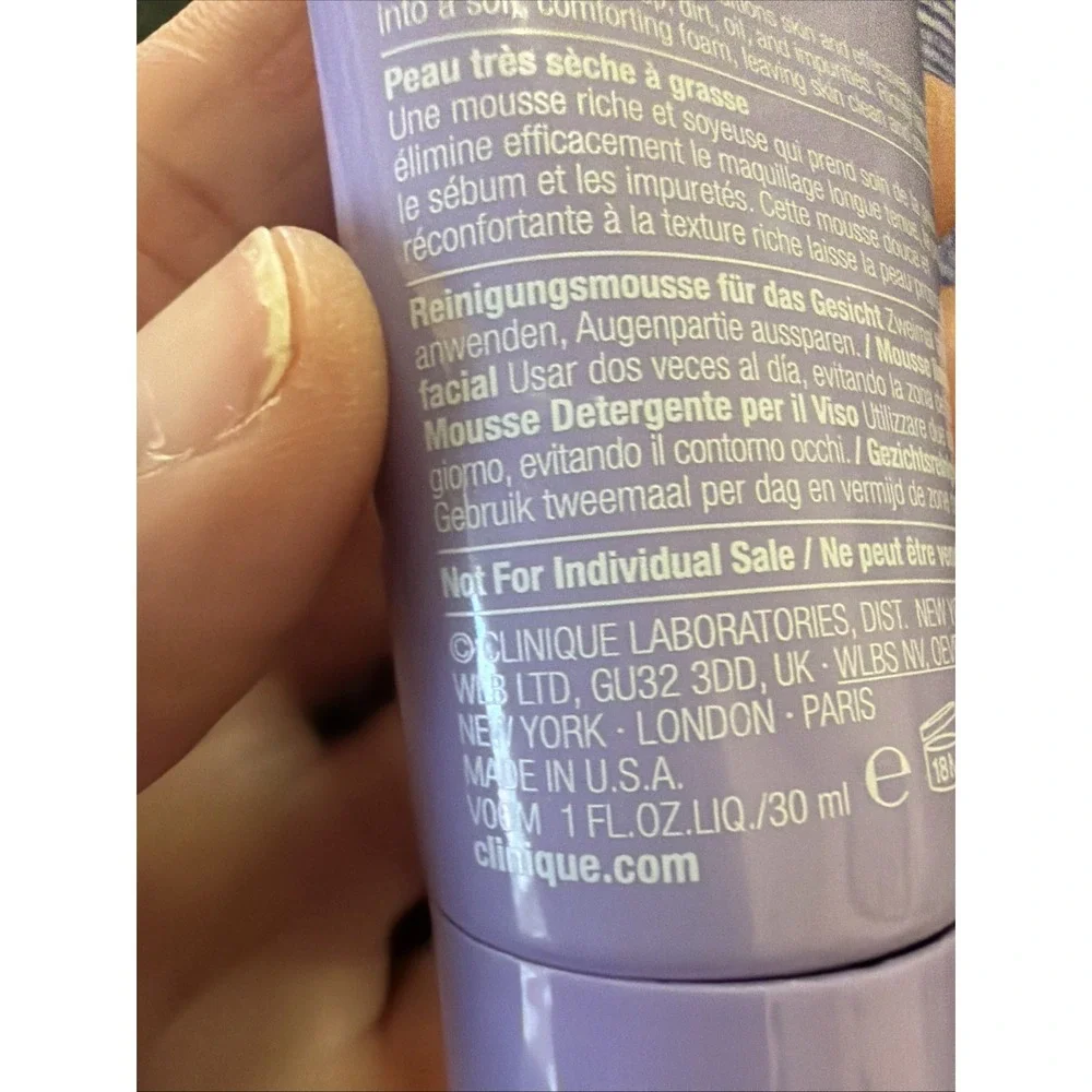 Clinique Take The Day Off Facial Cleansing Mousse And Makeup Remover For Eyes